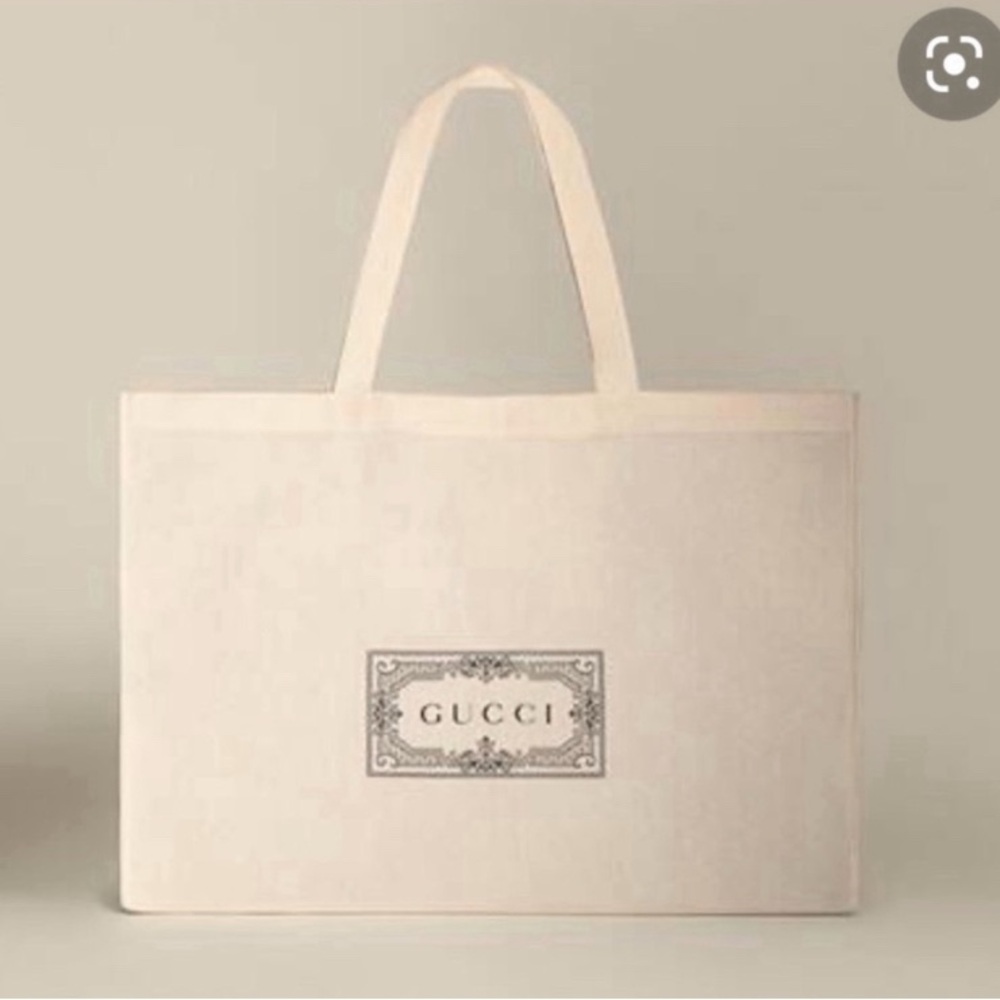 GUCCI Cotton Reusable XLarge Versatile Tote Bag